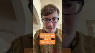 Chords 101 Eb7 #musictheory #chords #musicchords #songwriting #pianochords