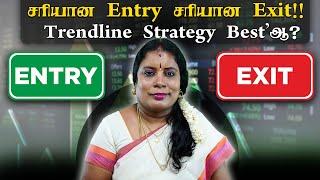 சரியான Entry சரியான Exit!! Trendline எப்படி பயன்படுத்தலாம்? Dharmasri Rajeswaran, Sai Sharetutue