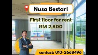 Nusa Bestari 2 Storey Shoplot for Rent