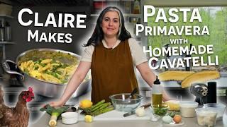 How Claire Saffitz Makes Pasta Primavera with Homemade Cavatelli | Dessert Person