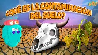 ¿Qué Ees La Contaminación Del Suelo? | Ciencias Cara Niños | Vídeo educativo | Educativos Para Niños