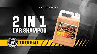 Dr.Chemist Produk Penjagaan Kereta | 2 in 1 Car Shampoo