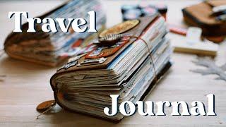 Making a Travel Journal From The Past  U.S.A Edition  | Janethecrazy