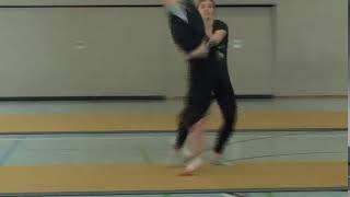 Roundoff Back Handspring with assistance  carry handle/ Flick-Flack mit Hilfestellung (6)