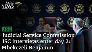 JSC | JSC interviews enter day 2: Mbekezeli Benjamin