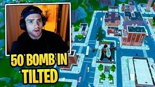 Mongraal Goes For 50 Bomb in Tilted Towers