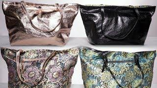 Reversible Tote Bag & Zip Clutch Pouch Purse By Steve Madden