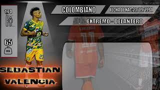 SEBASTIAN VALENCIA | EXTREMO DELANTERO | 2024 | HIGHTLIGHTS