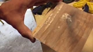 Putting an Epoxy finish on wood