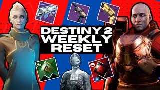 Destiny 2 Weekly Reset | Eververse Store | Nightfall Weapon | Ada-1 Inventory 12/10/24 | The Dawning