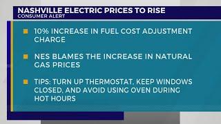 Nashville Electric prices to rise