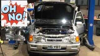 Sierra Cosworth gearbox swap and hydraulic clutch conversion