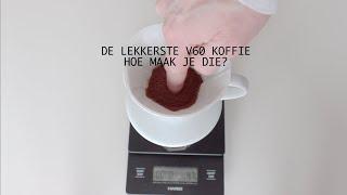 Recept voor V60 koffie | In 3 simpele stappen