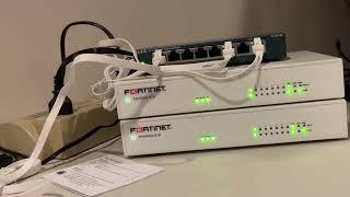 Fortigate Firewall Training - Failover Testing on HA pair of Fortinet Firewalls - Checking ping