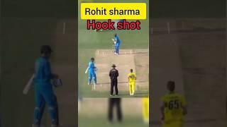 Rohit Sharma Dangerous HookShot 🪝|Attitude short| #shorts #short #shortvideo #cricket