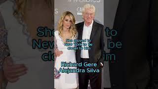 Richard Gere and Alejandra Silva undeniable love despite their 33 year age difference… #celebrity