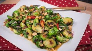 Brussel Sprouts Thai-Style for the Holidays!