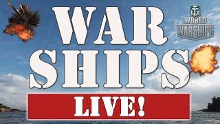 World of WARSHIPS  Live! 3-10-25 | Twitch GIVEAWAYS! | Community Contributor | Aero & Space News!