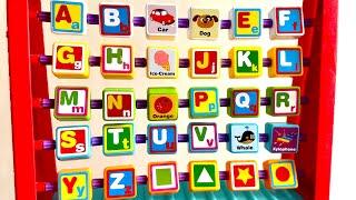 Learn ABC letters sounds with Abacus | learn to read English Alphabets with phonics.