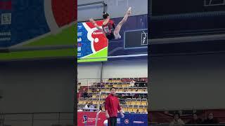 Zhang Yihan uneven event final China vs Russia 2023