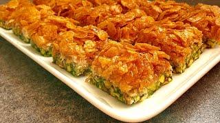 بقلاوة الكورن فلكس بطعم غريي و شكل جديد] Cornflakes Baklawa