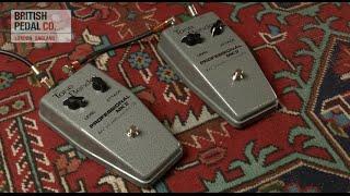 British Pedal Company Vintage Series Professional MKII Tone Bender OC75 vs OC81D Demo