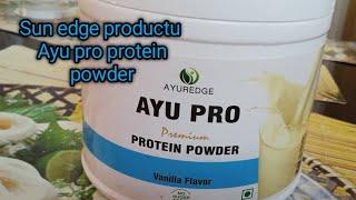 sun edge Ayu pro protein powder