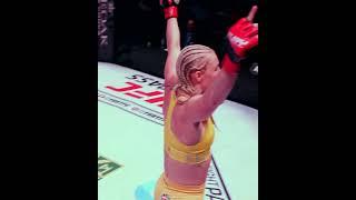 Alivia Bierley with the big KO at Fury FC 96 on UFC Fight Pass!  #ko #mma #ufc #ufcfighter