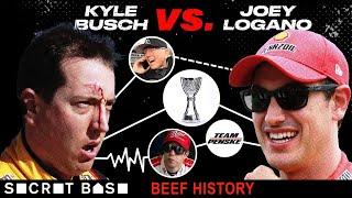 Kyle Busch fought Joey Logano because NASCAR's best villain demanded a proper beef