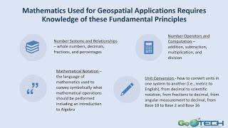 Mathematical and Geospatial Technology _ Part 2 - Concept Module