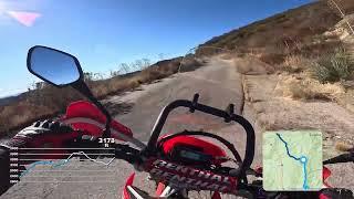 The Old Ridge Road Castaic to Gorman - Part2 Unmaintained Road Beyond the Normally Locked Gate