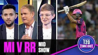 The Yashasvi Jaiswal show at Wankhede! | T20 Time Out Live | MI vs RR Mid Show