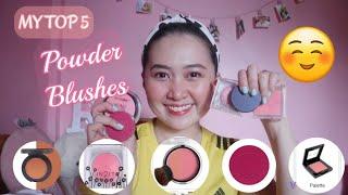 MY TOP 5 FAVE BLUSHES | Rocel Pagtalunan