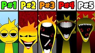 Incredibox - Sprunki Retake Phase 1 Vs Phase 2 Vs Phase 3 Vs Phase 4 Vs Phase 5