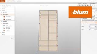 Cabinet Configurator - Planning a wardrobe with TANDEM | Blum