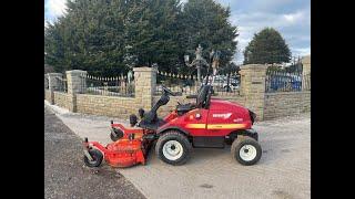 2012 SHIBAURA CM374 OUTFRONT RIDE ON MOWER, RUNS, DRIVES AND CUTS