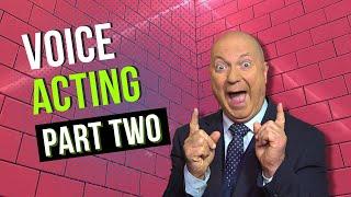 Voice Acting Home Studio - Voice Acting Training Part 2  + FREE Voice Acting Training Pdf