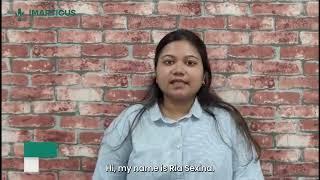 Curious Minds, Successful Careers: Ria's story | Success Story | Imarticus Learning