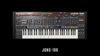 JUNO-106 • Roland Cloud • 25 Selected Factory Presets • Synthwave VST • Sounds Patches Playthrough