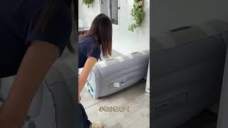 automatic inflatable bed is convenient to carry and simple to store.