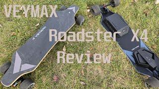 Veymax Roadster X4 Electric SkateBoard Unboxing & Review. Best Budget ESkate 2024?