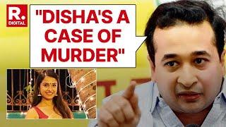 Disha Salian Murder Case: BJP Leader Nitish Rane Alleges Disha Salian Was Murdered, Gangraped