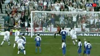 David Beckham's INCREDIBLE Free Kick! | England v Greece 2001