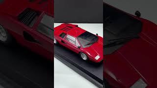 #Kyosho #Lamborghini Countach LP400 1974 1/18 Scale Model Unboxing and Review in Red #Ousia #diecast