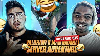 Valorant | 5 Man Mumbai Server | Funny Stream Highlights