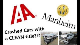 Crashed Cars with a Clean title - BUYER BEWARE