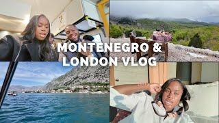 MONTENEGRO & LONDON VLOG | Spend the week with me in Europe