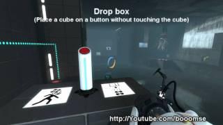 Portal 2 Achievement guide Drop box