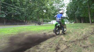 WHO KEEPS RIPPING UP THE LAWN?! 1987 Kawasaki KX500