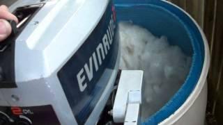 1990's Evinrude 2.5hp 2 stroke outboard boat motor